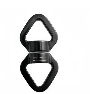 Outdoor Rock Climb Carabiner 30KN Yoga Swivel Connector Universal Gimbal Ring Swing Hammock Rope Swivel Rotational Connector