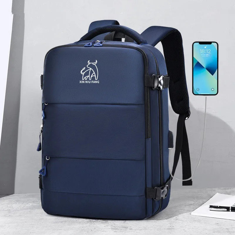 50L Large Capacity Hiking Backpack Waterproof Outdoor Camping Travel Mountaineering Bag for Men Women