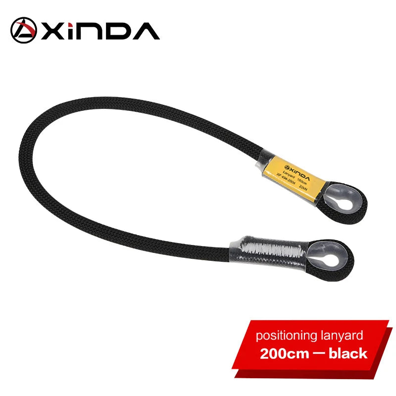 Xinda Professional Rock Climbing 10.5mm Static Lanyard Protective Eye-to-eye Sling Mountaineering Equipment