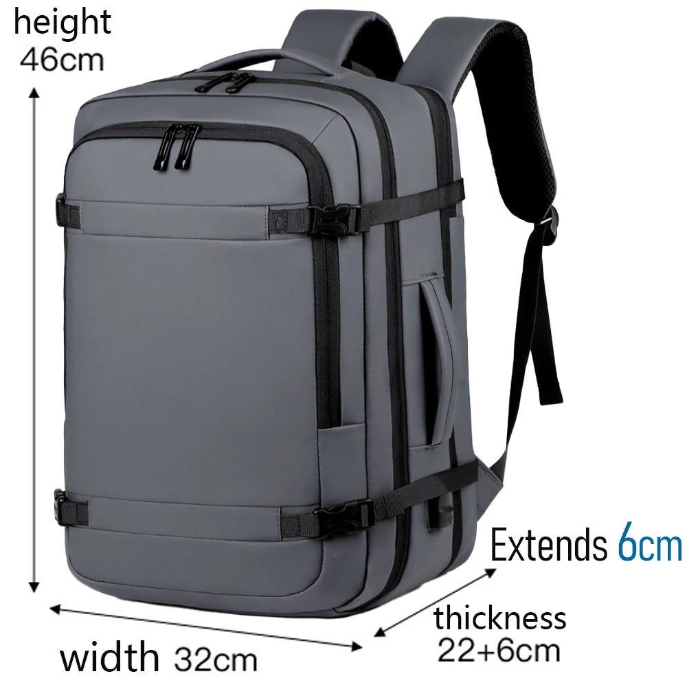 50L Large Capacity Hiking Backpack Waterproof Outdoor Camping Travel Mountaineering Bag for Men Women