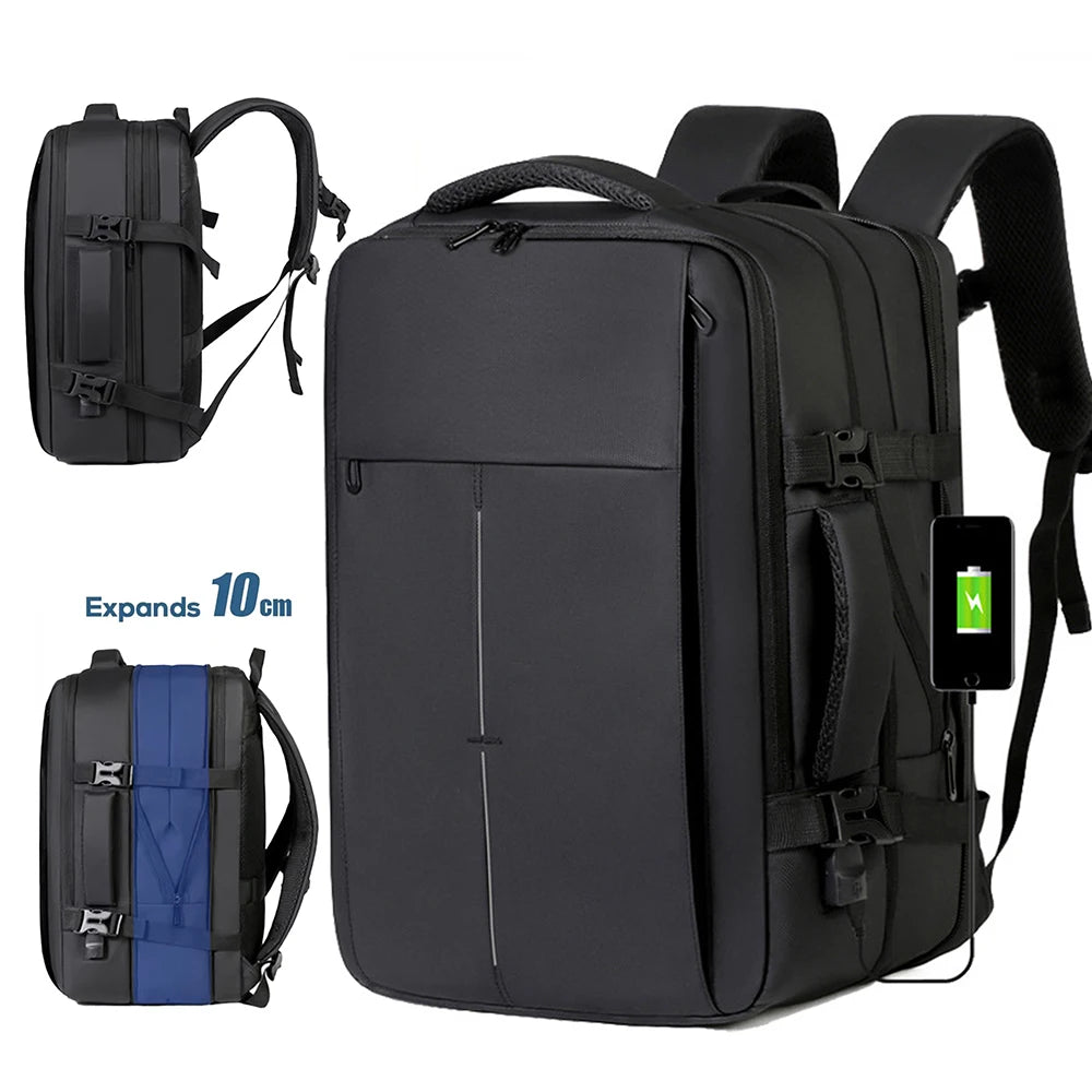 50L Large Capacity Hiking Backpack Waterproof Outdoor Camping Travel Mountaineering Bag for Men Women