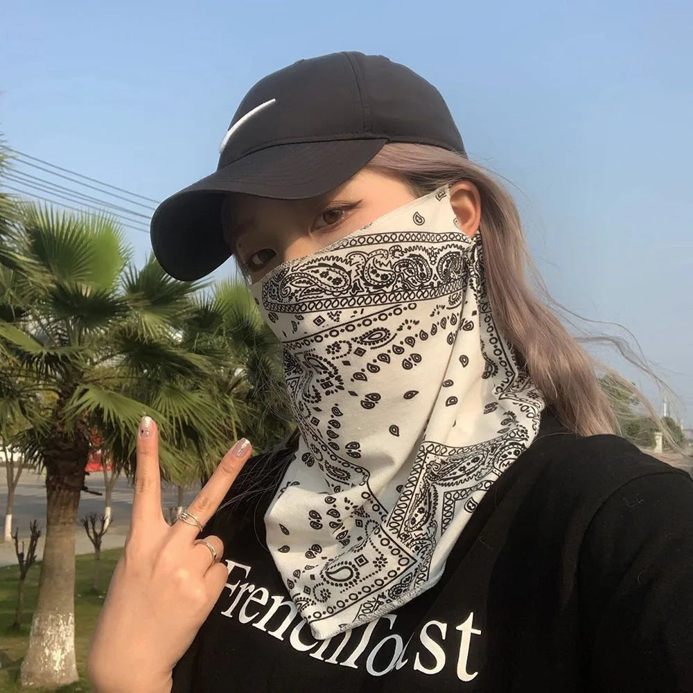 Cycling Mask for Men Women Outdoor UV Protection Mask Hiking Camping Running Fishing Neck Cover Bike Motorcycle Face Magic Scarf