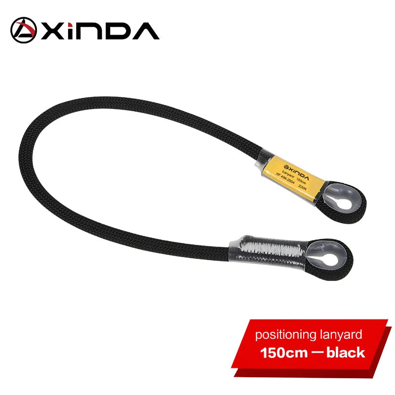 Xinda Professional Rock Climbing 10.5mm Static Lanyard Protective Eye-to-eye Sling Mountaineering Equipment