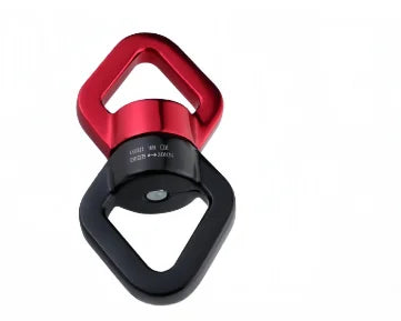 Outdoor Rock Climb Carabiner 30KN Yoga Swivel Connector Universal Gimbal Ring Swing Hammock Rope Swivel Rotational Connector