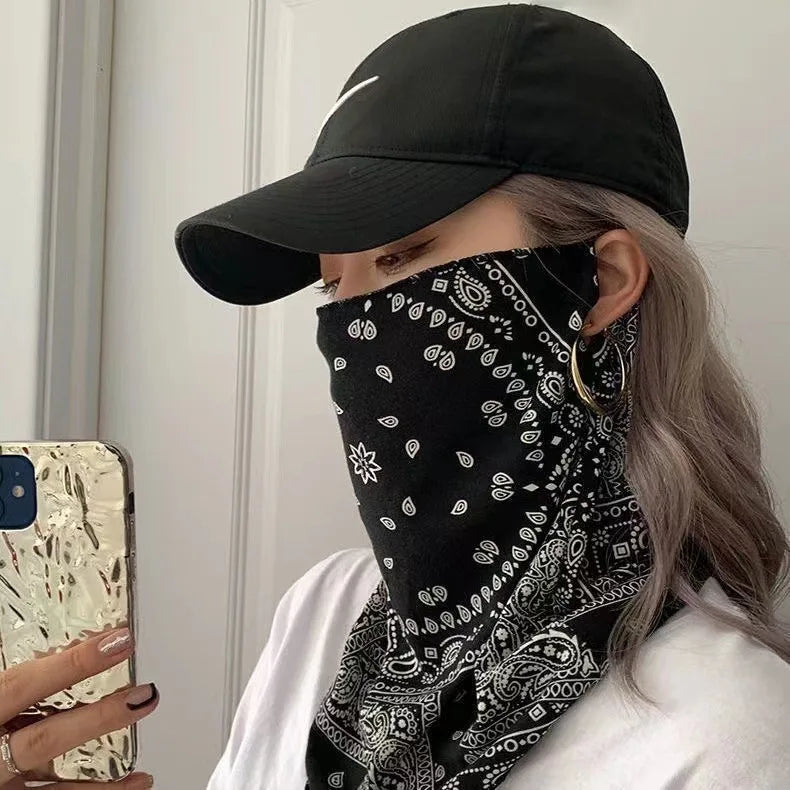 Cycling Mask for Men Women Outdoor UV Protection Mask Hiking Camping Running Fishing Neck Cover Bike Motorcycle Face Magic Scarf